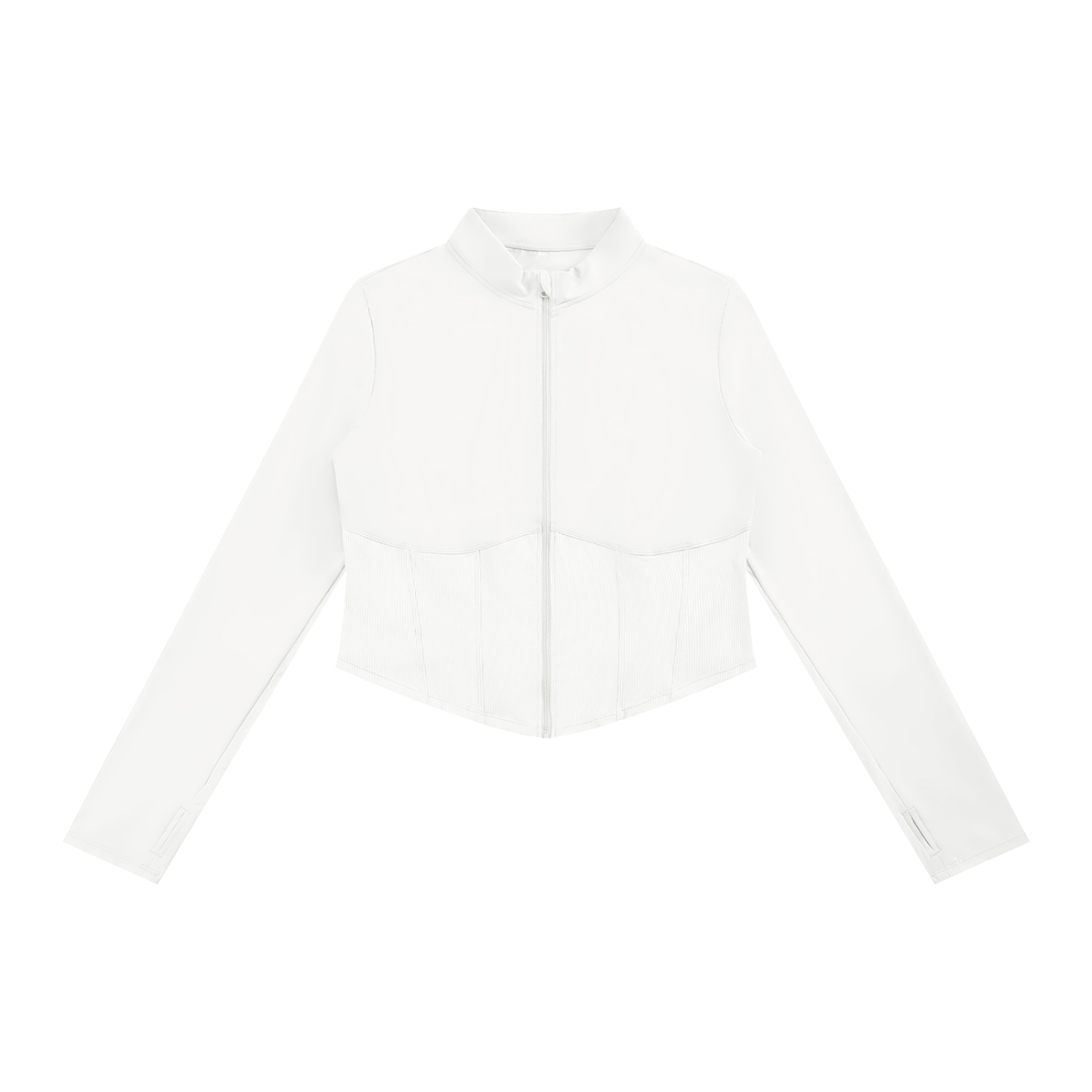 Slim Fit Full-Zip Yoga Jacket
