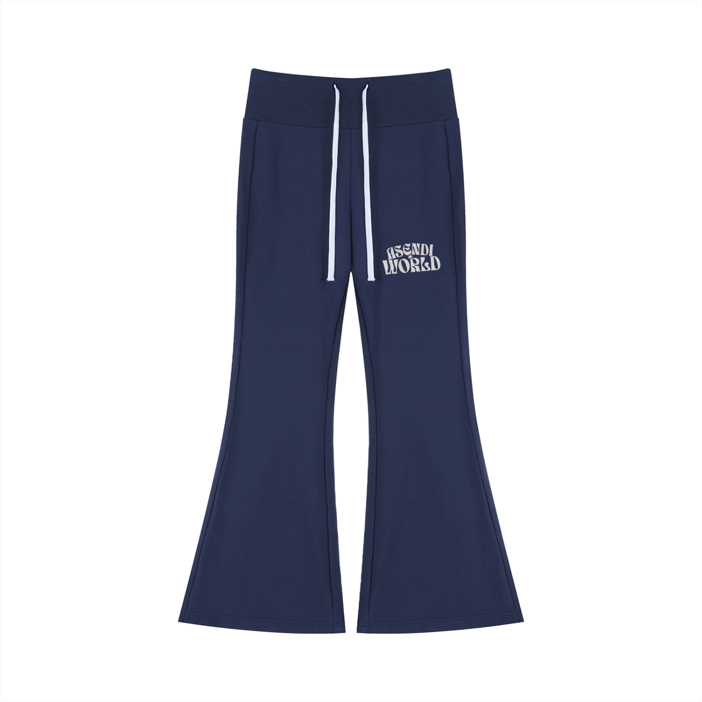 Drawstring Flared Leg Pants