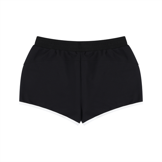 Retro Contrast Binding Shorts