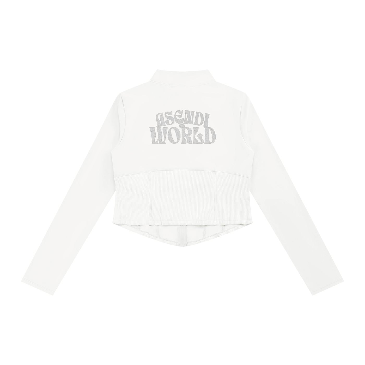 Slim Fit Full-Zip Yoga Jacket