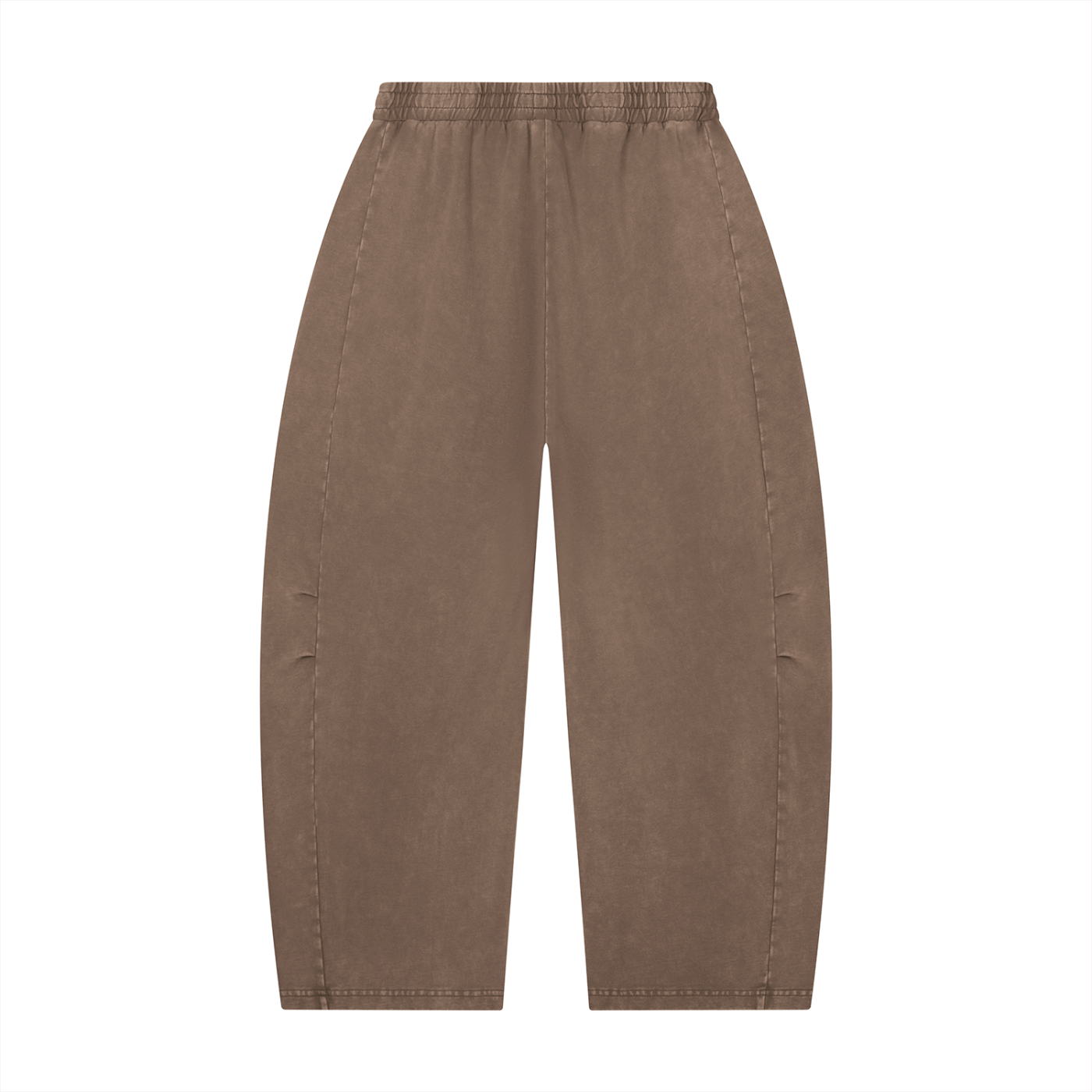 Unisex Mineral Wash Barrel Leg Pants