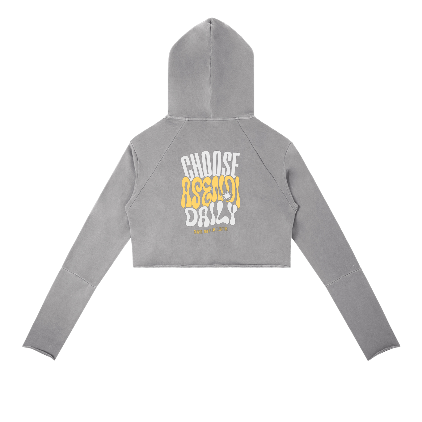 Women's Vintage Washed Raw Edge Hoodie