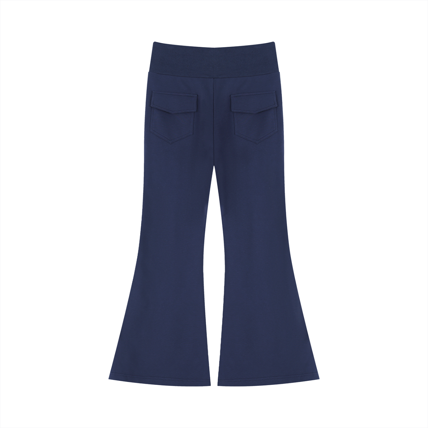 Drawstring Flared Leg Pants