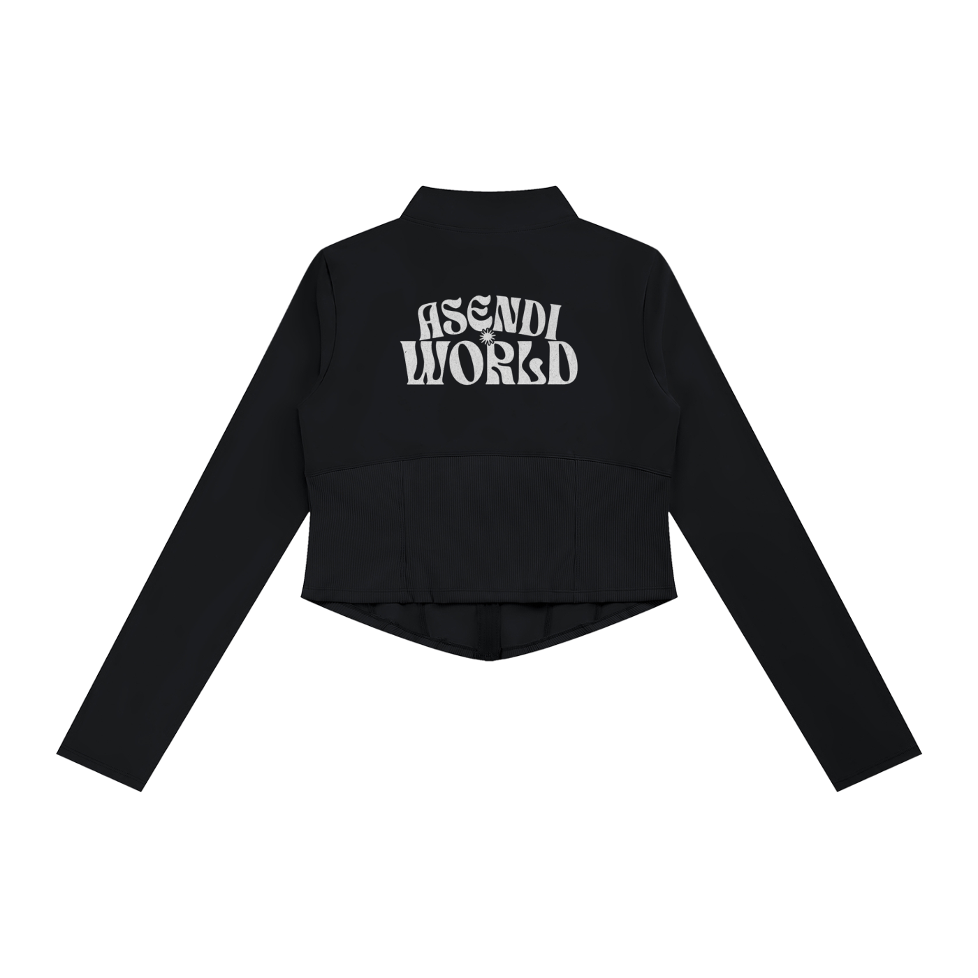 Slim Fit Full-Zip Yoga Jacket