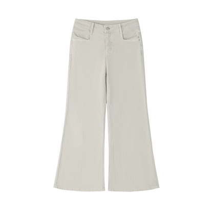 Vintage Wash Flared Leg Jeans