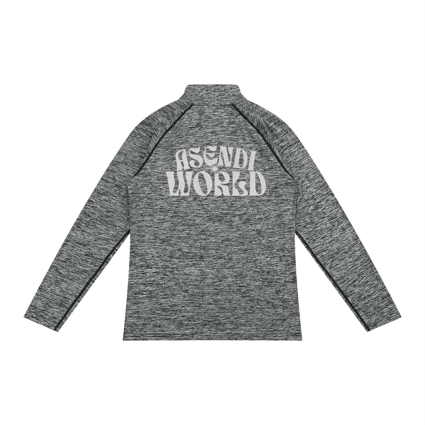 Men's Quarter-Zip Performance Long Sleeve T-Shirt
