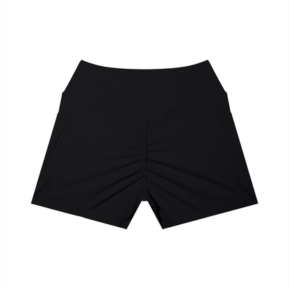 Women’s High Rise Pocket Yoga Shorts