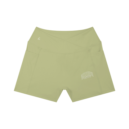 Women’s High Rise Pocket Yoga Shorts