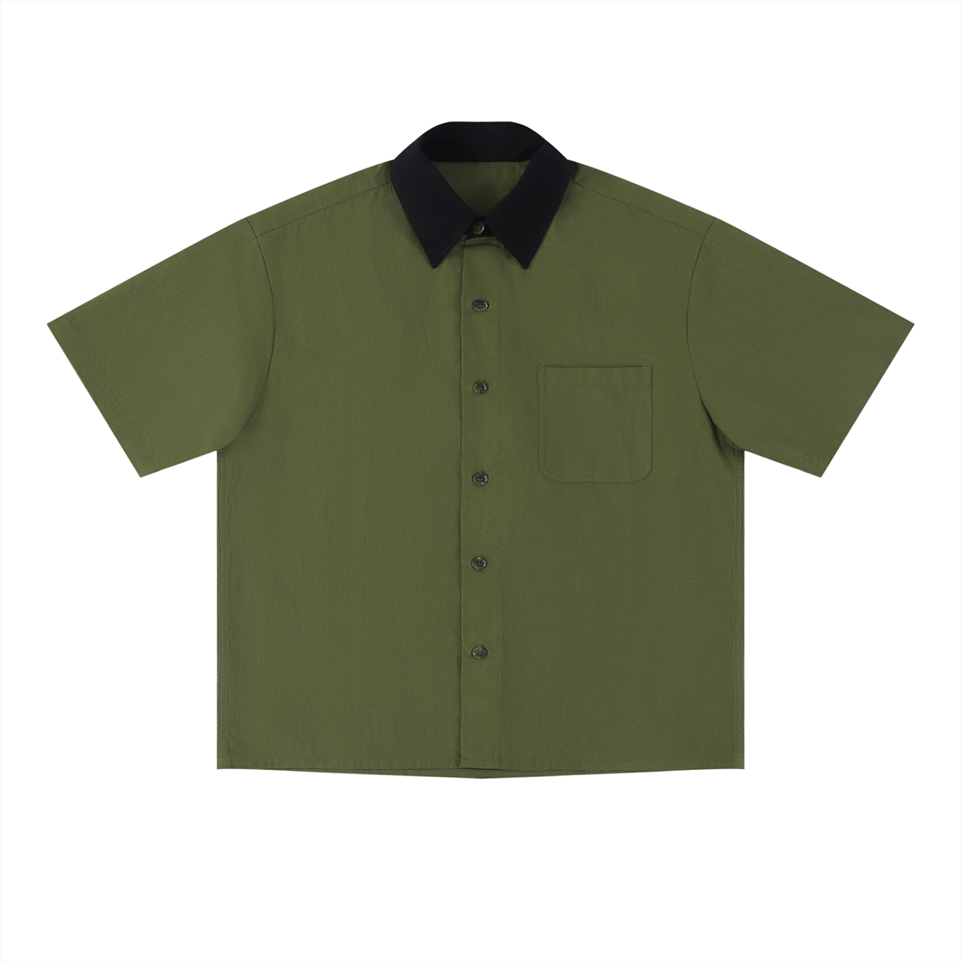 Color Block Short Sleeve Shirt