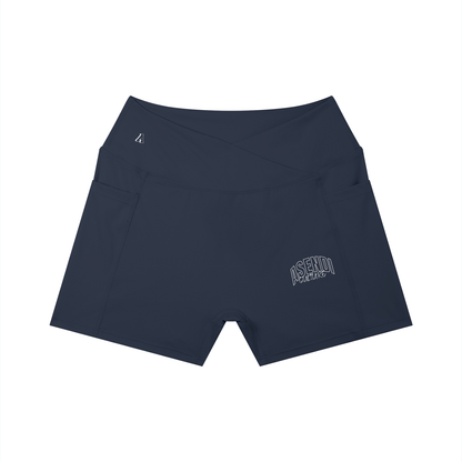 Women’s High Rise Pocket Yoga Shorts