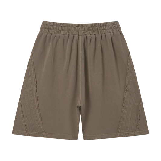 Vintage Wash Raw Edge Shorts