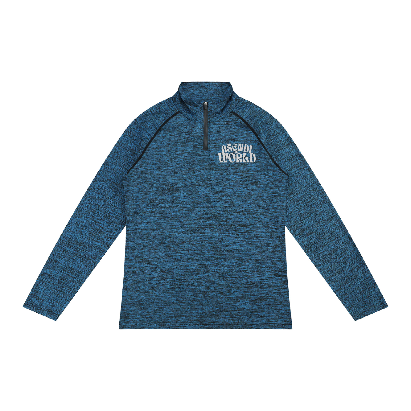 Men's Quarter-Zip Performance Long Sleeve T-Shirt