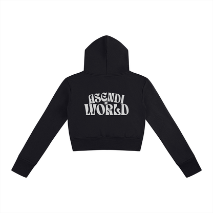 Women’s Slim Crop Full Zip Hoodie