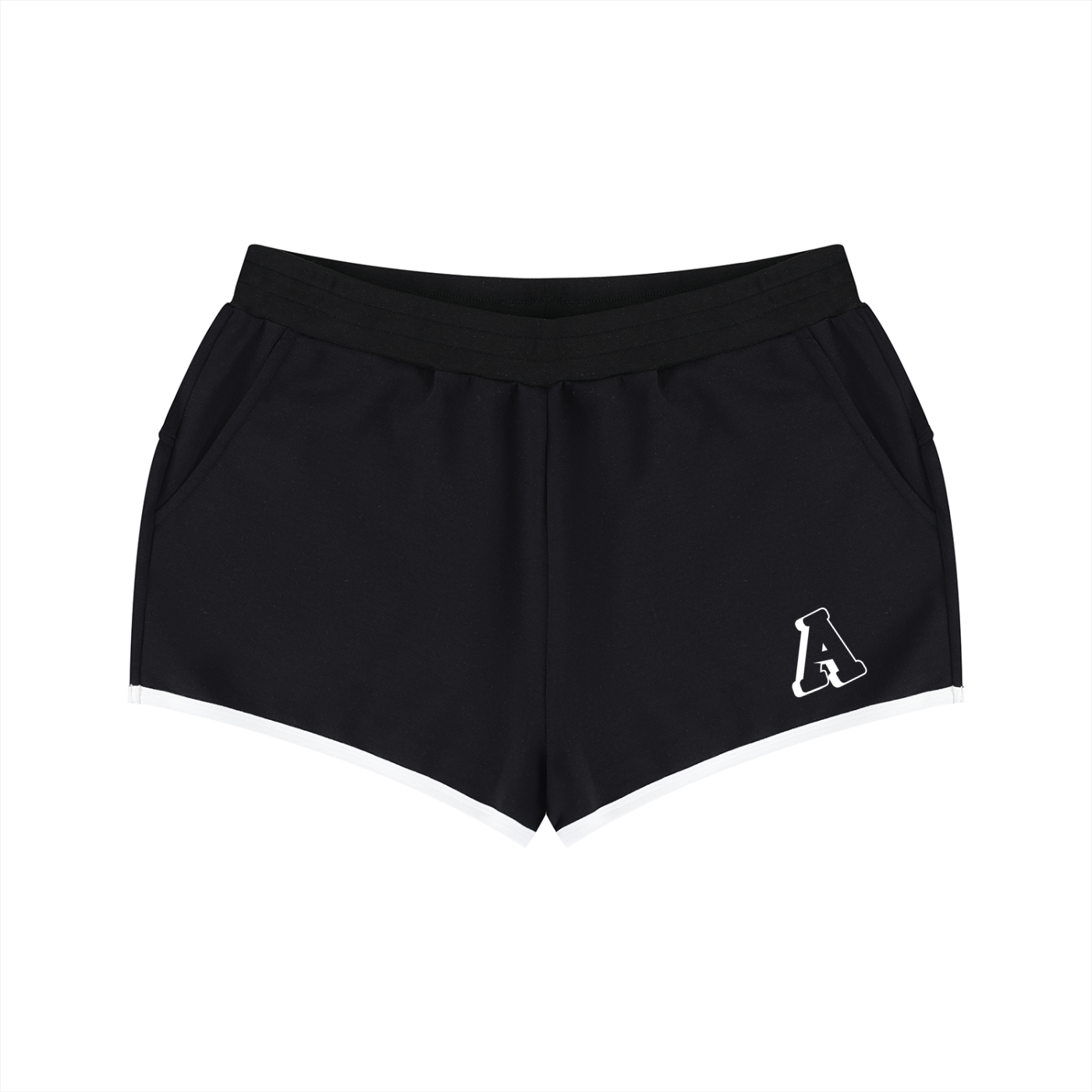 Retro Contrast Binding Shorts