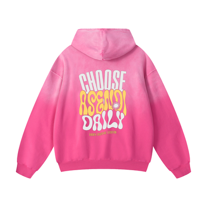 Unisex Heavyweight Sunfade Oversized Hoodie