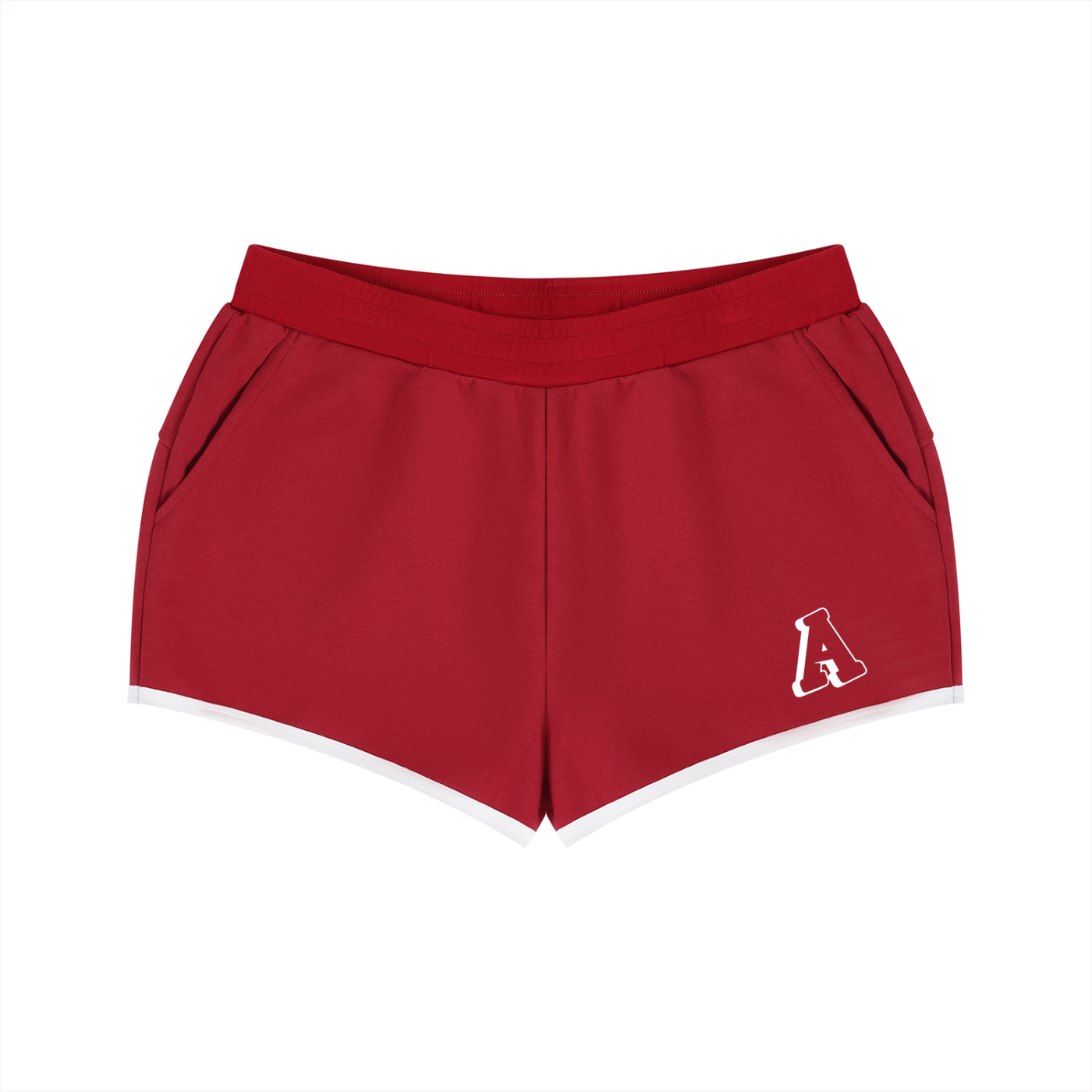 Retro Contrast Binding Shorts