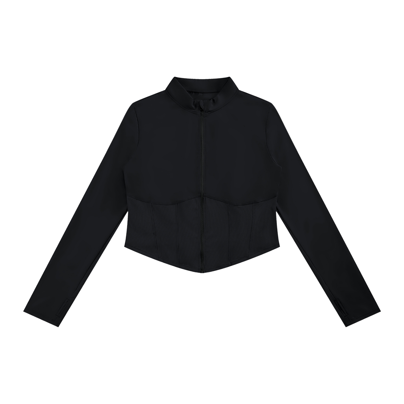 Slim Fit Full-Zip Yoga Jacket