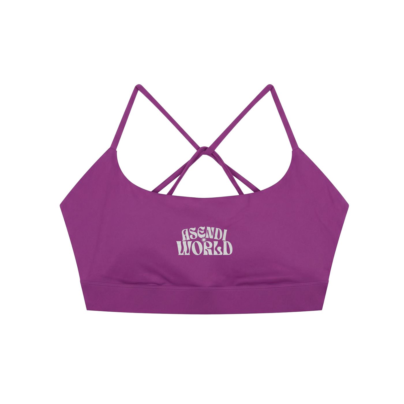 Strappy Criss Cross Yoga Sports Bra