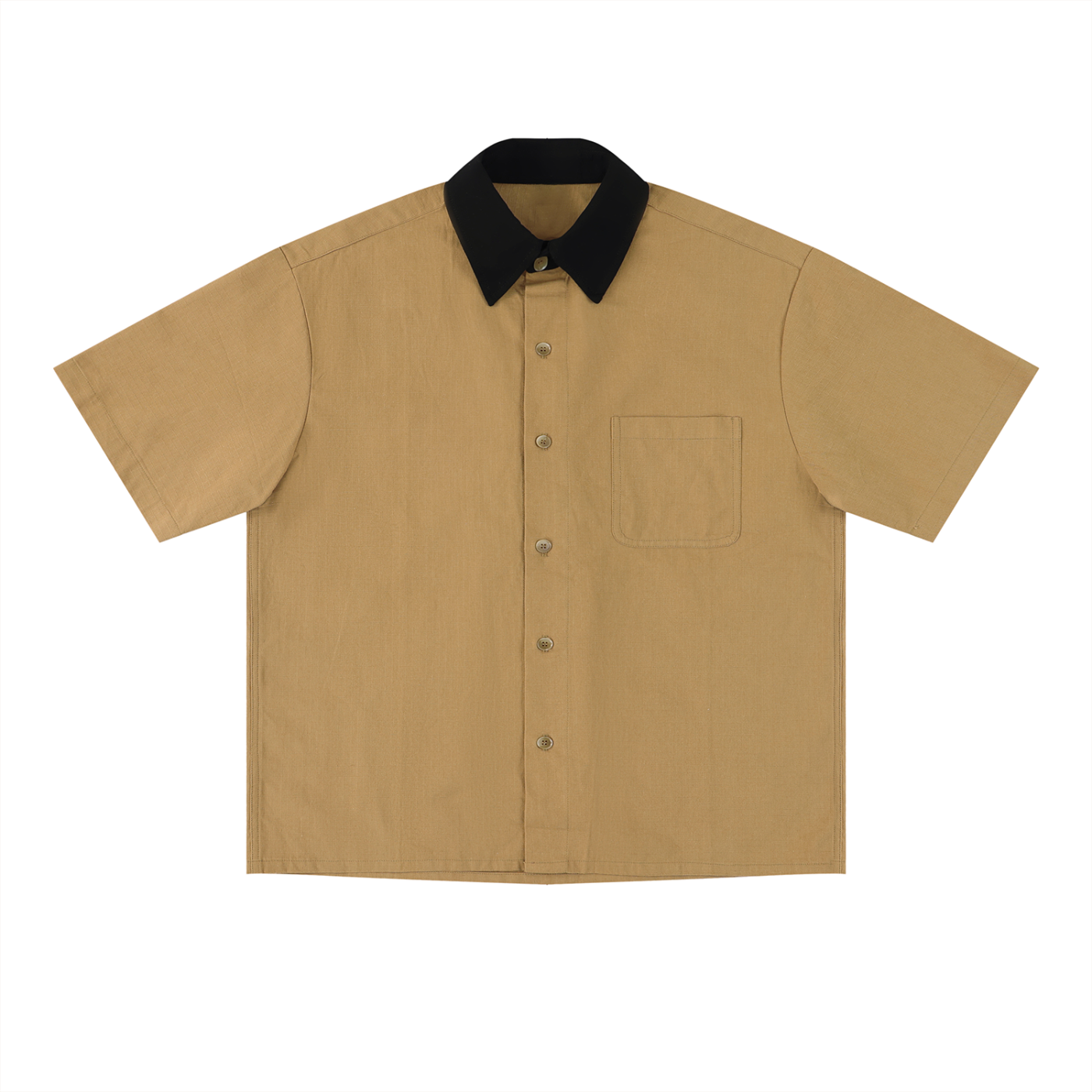 Color Block Short Sleeve Shirt