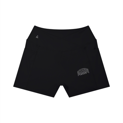 Women’s High Rise Pocket Yoga Shorts