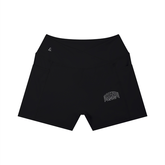 Women’s High Rise Pocket Yoga Shorts