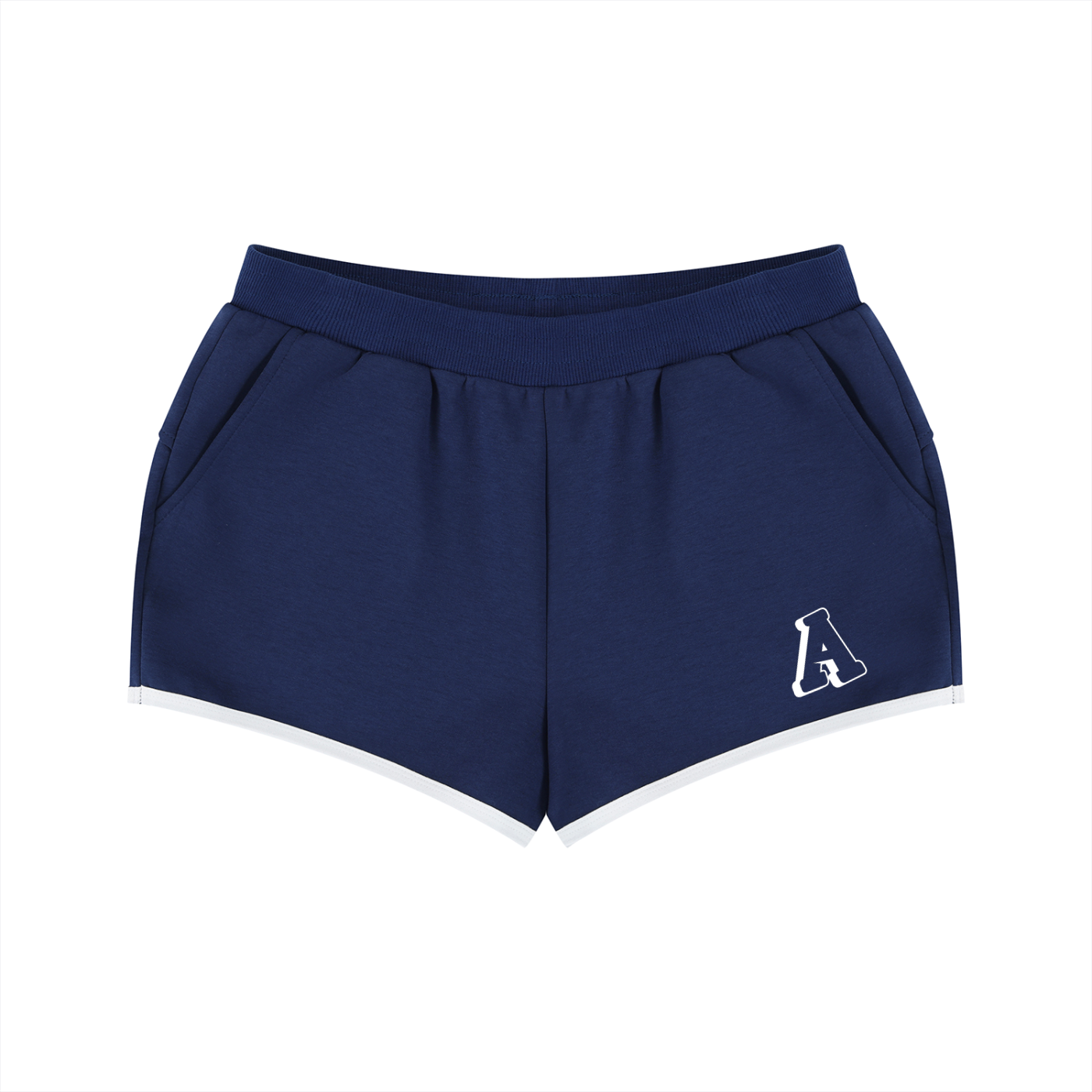 Retro Contrast Binding Shorts