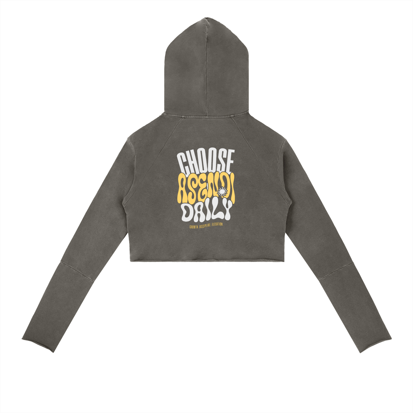 Women's Vintage Washed Raw Edge Hoodie