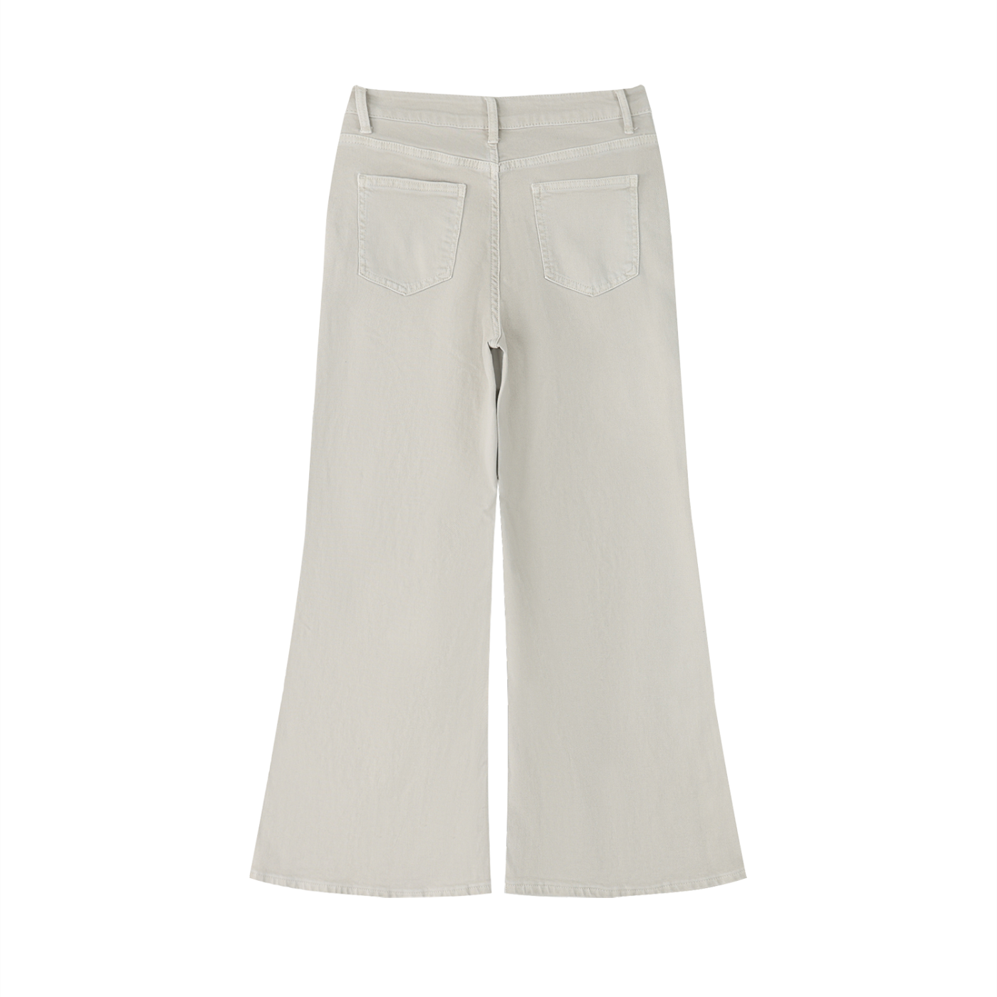 Vintage Wash Flared Leg Jeans