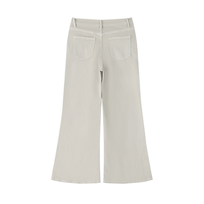 Vintage Wash Flared Leg Jeans
