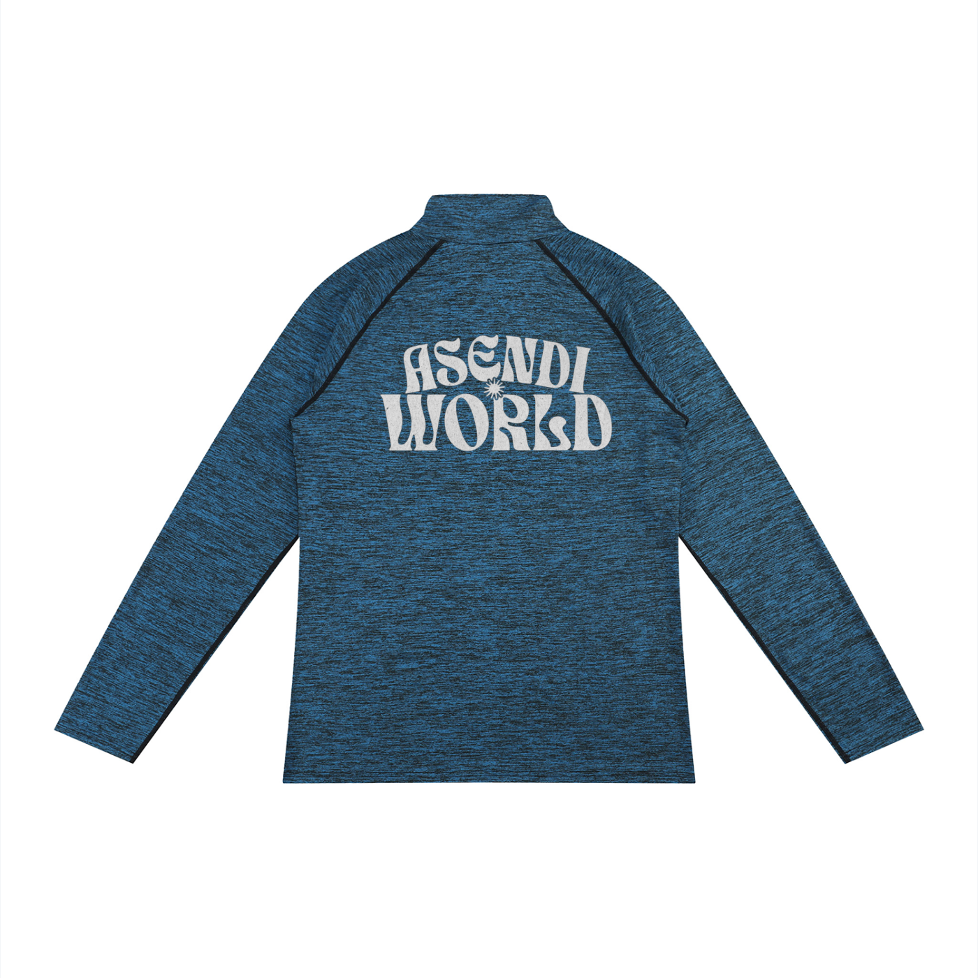 Men's Quarter-Zip Performance Long Sleeve T-Shirt