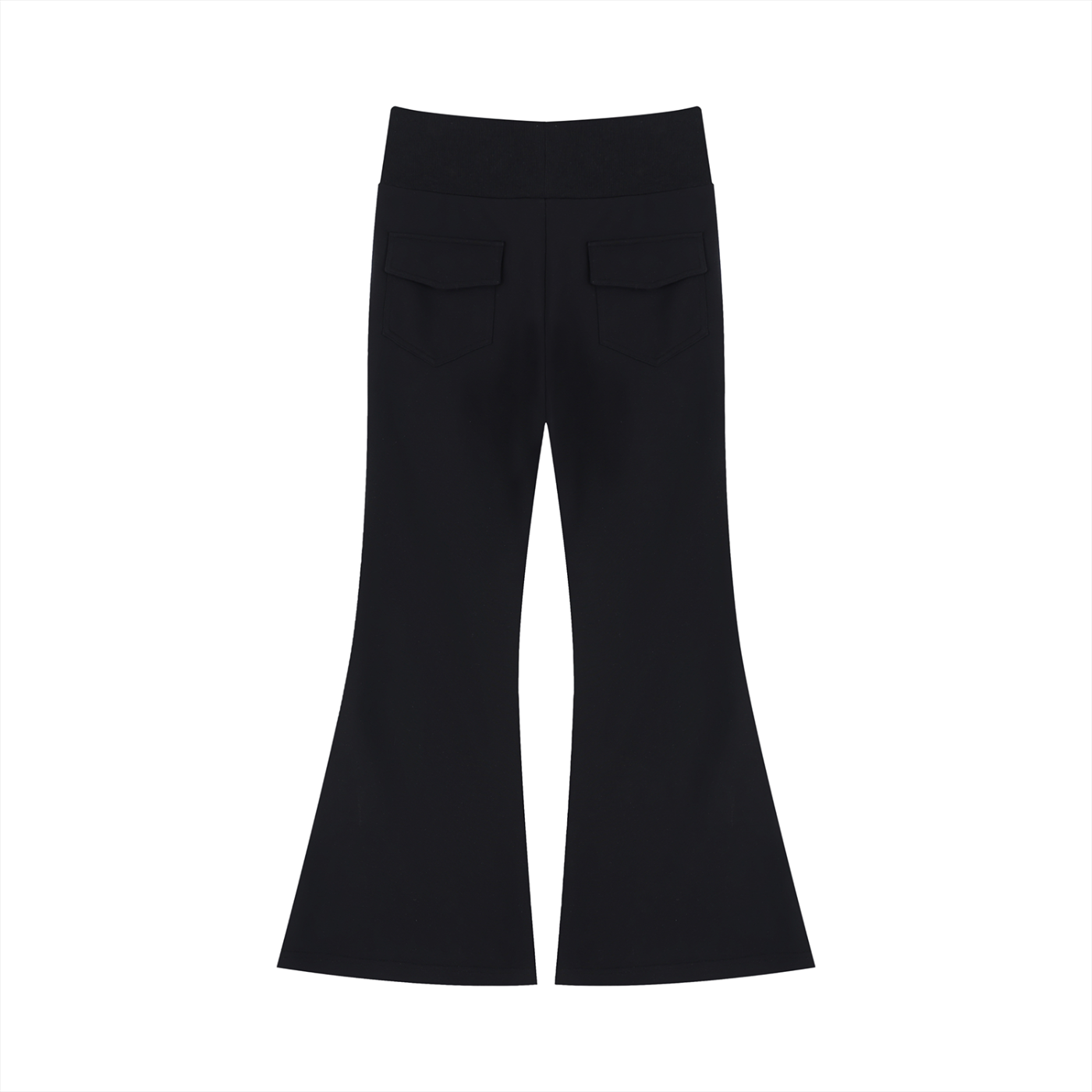 Drawstring Flared Leg Pants