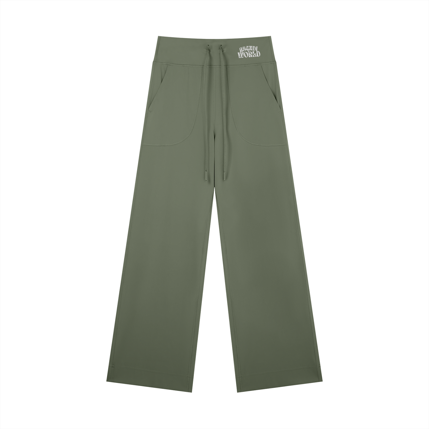 High Rise Straight Leg Yoga Pants
