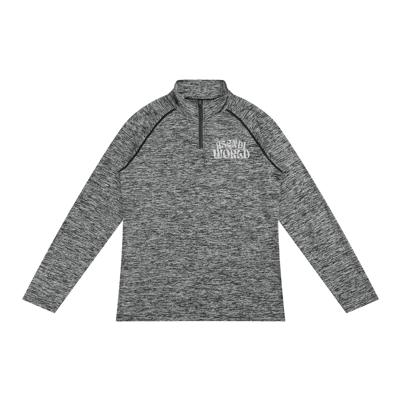 Men's Quarter-Zip Performance Long Sleeve T-Shirt