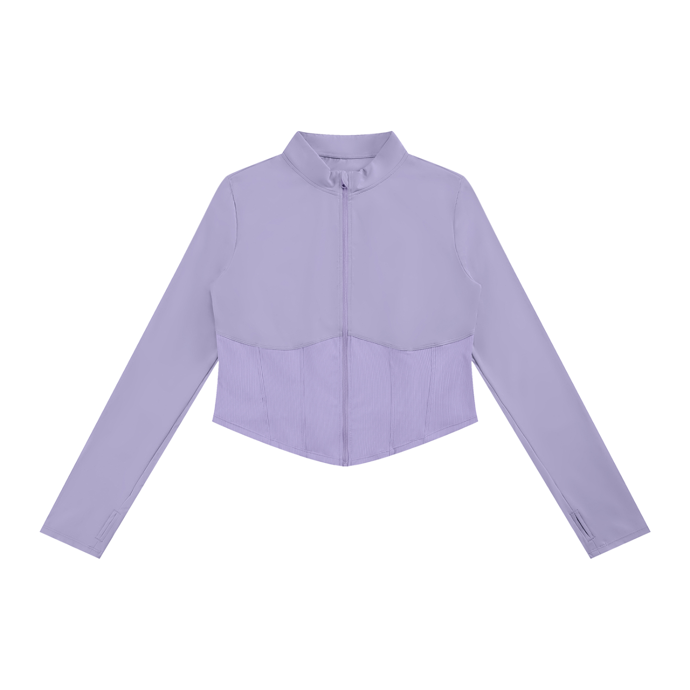 Slim Fit Full-Zip Yoga Jacket