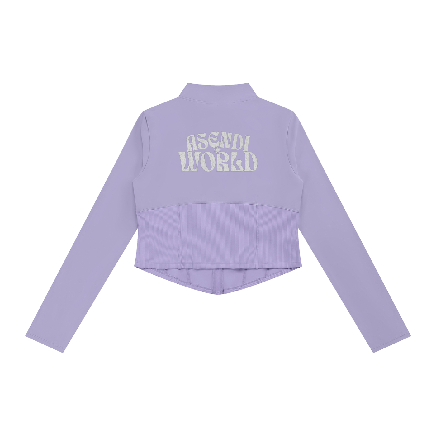 Slim Fit Full-Zip Yoga Jacket