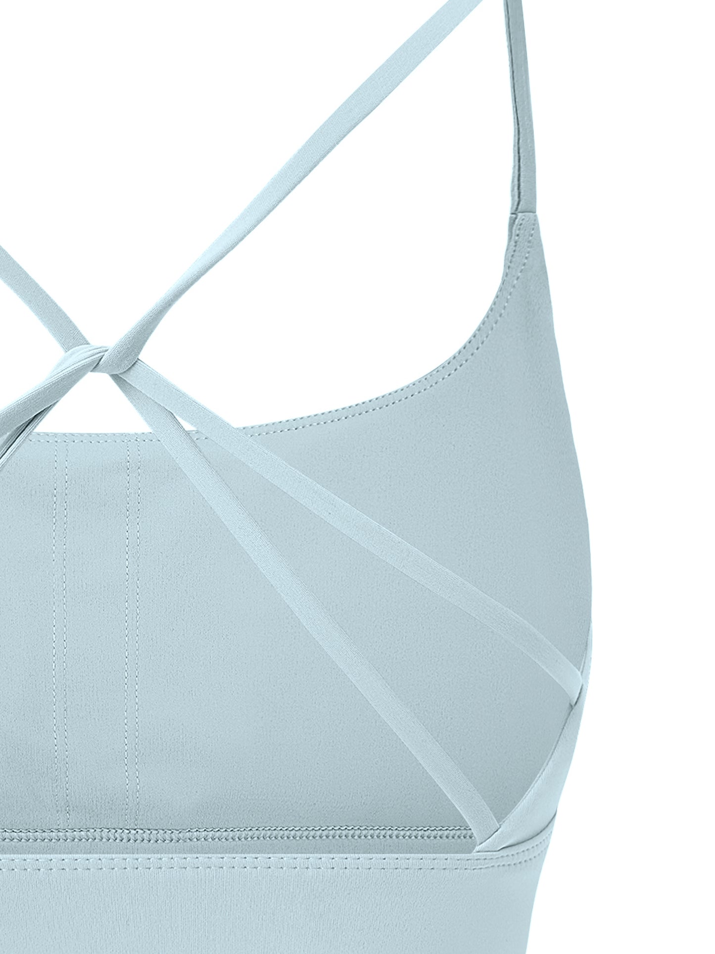 Strappy Criss Cross Yoga Sports Bra
