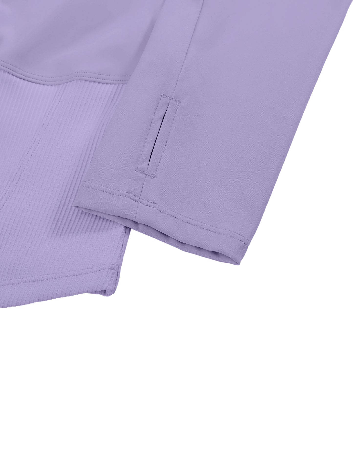 Slim Fit Full-Zip Yoga Jacket